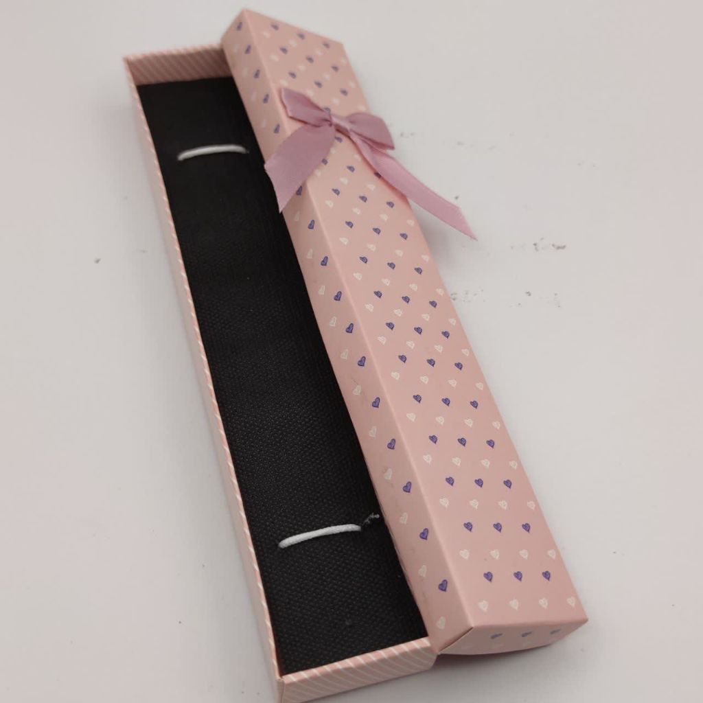 جعبه دستبند و ساعت طرح قلب کد 2448